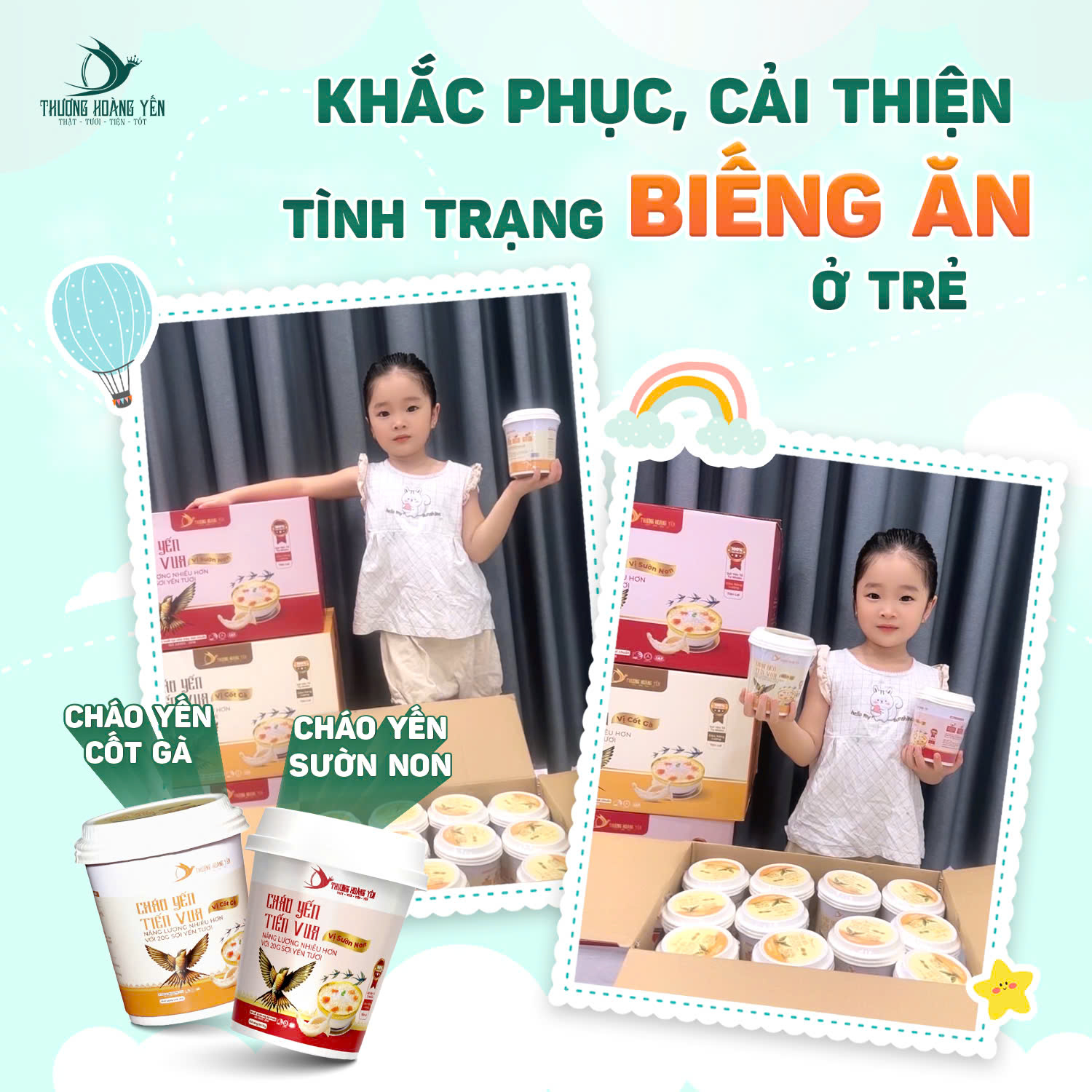 COMBO 10 cốc cháo yến tiến vua mix vị - THƯỢNG HOÀNG YẾN 20gr - 8