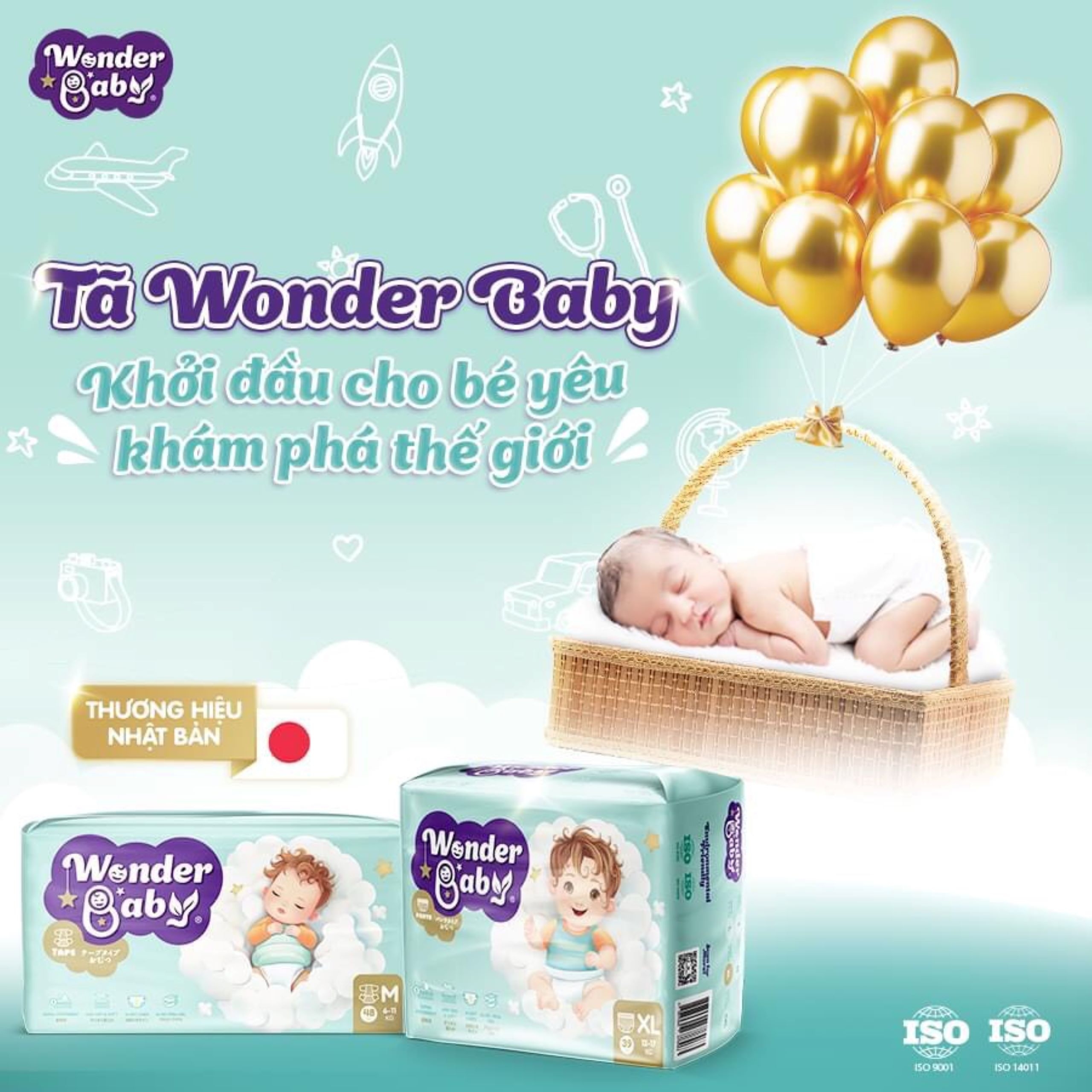 Tã quần Wonder Baby - Size XL (39 miếng) - 2