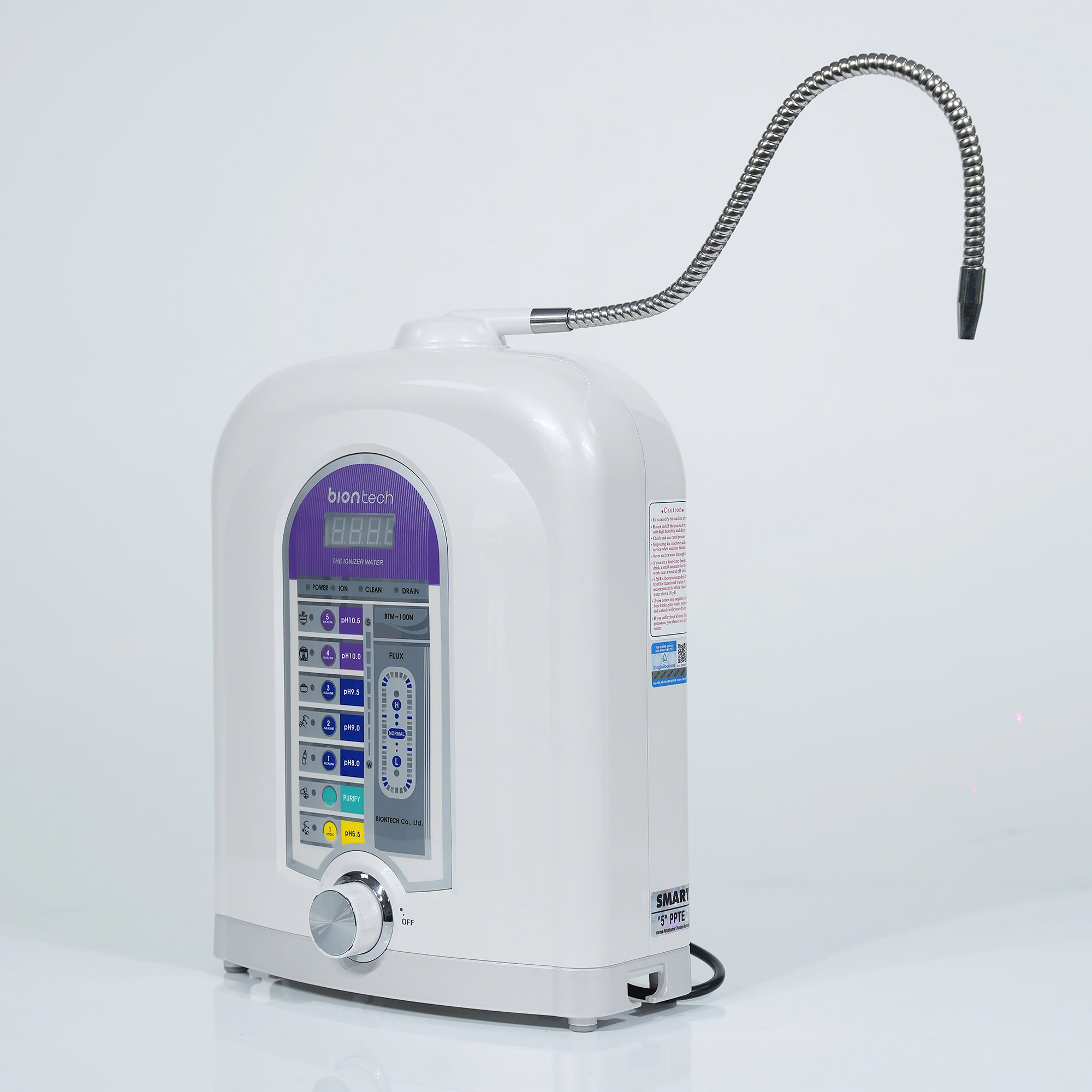 Máy lọc nước công nghệ điện giải ion kiềm dùng trong gia đình, model: BTM-100N, nhãn hiệu Biontech