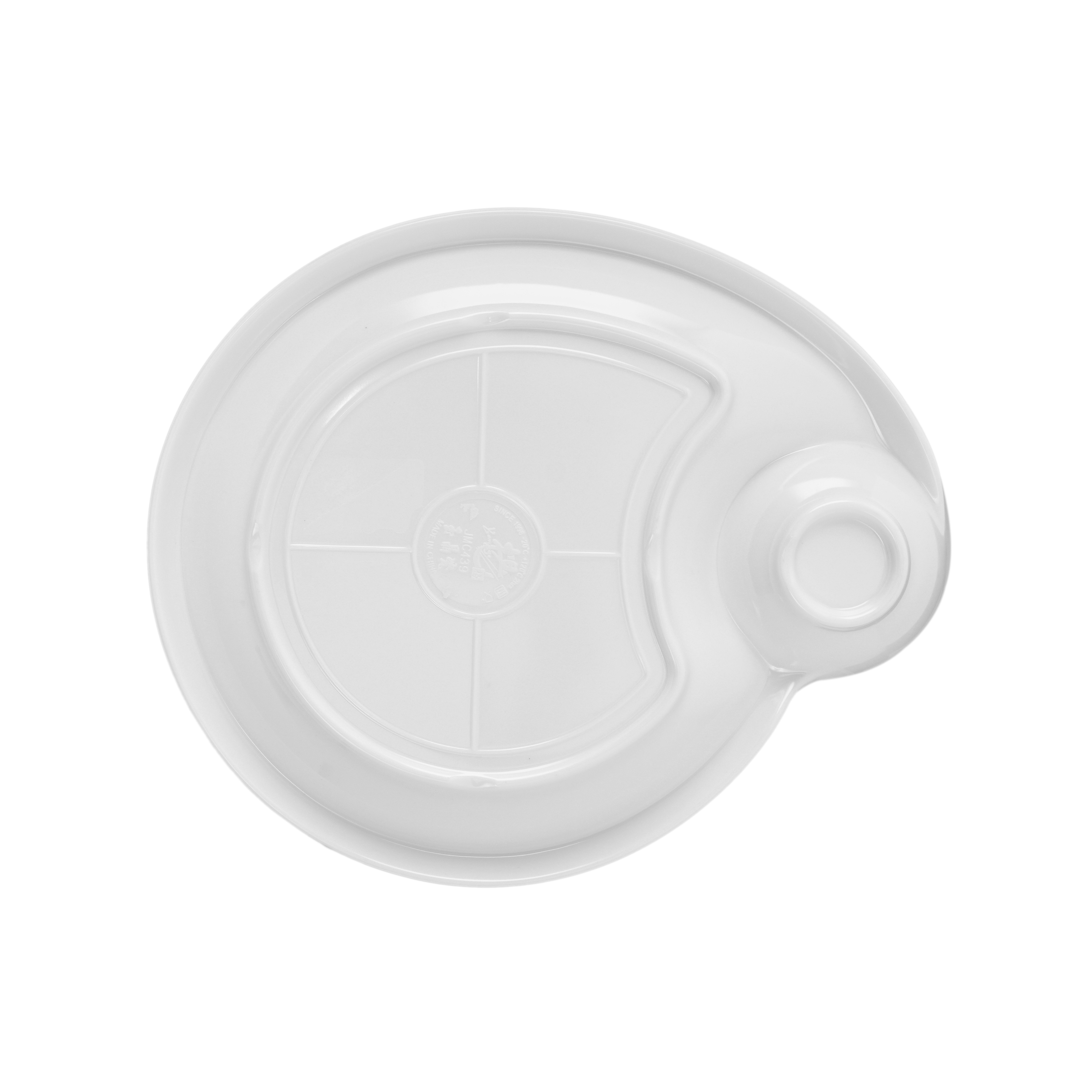 Dĩa Yangge trắng vân xanh mây ô nhỏ Size 24.5cm_378042_JMC439-YHL