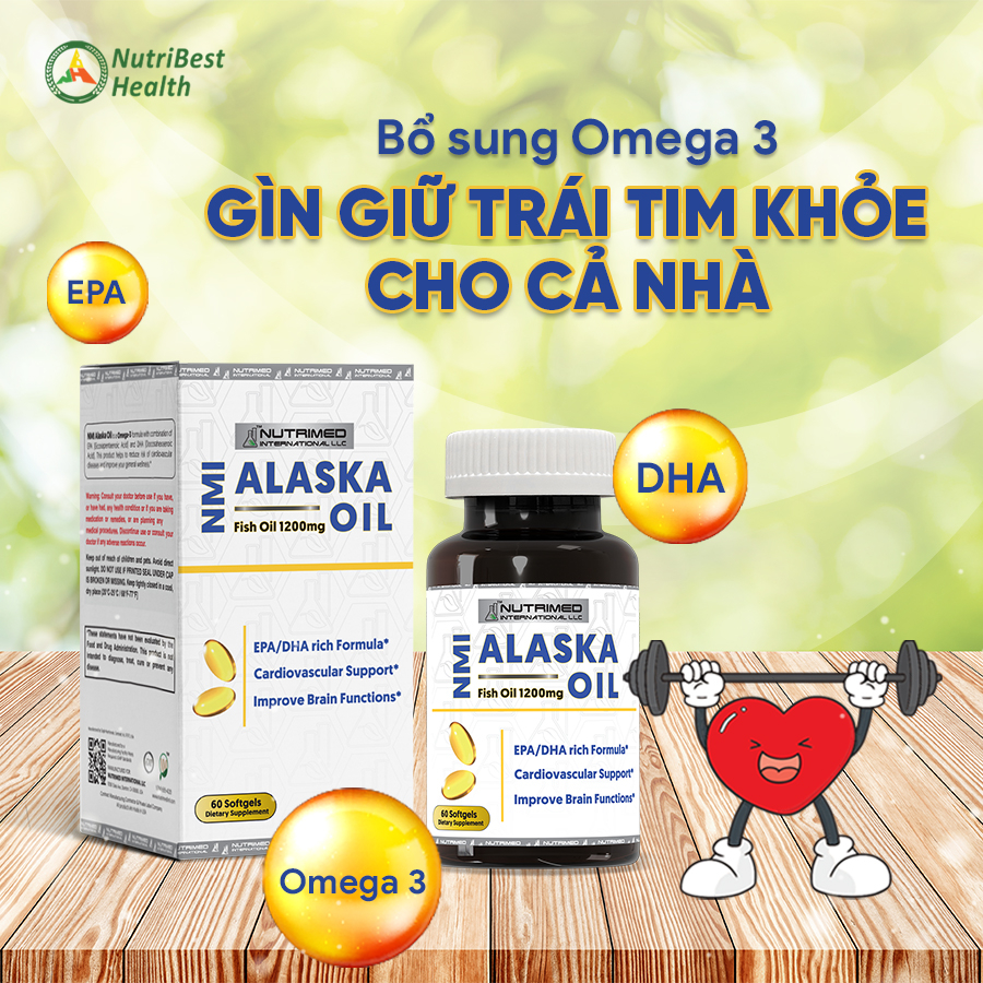 Thực phẩm bảo vệ sức khỏe NMI - ALASKA OIL