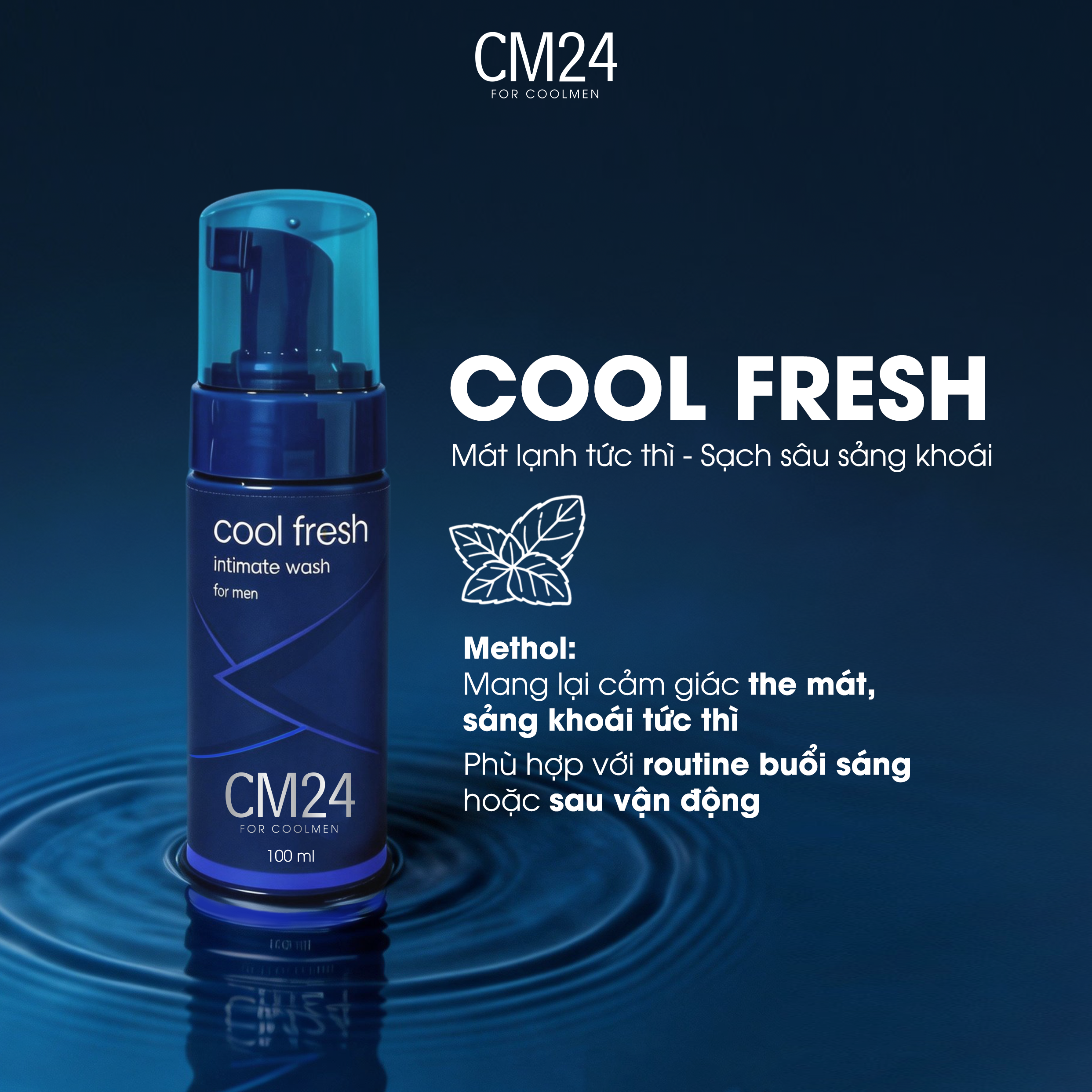 Bọt vệ sinh nam cho da nhạy cảm 100 ml - 6