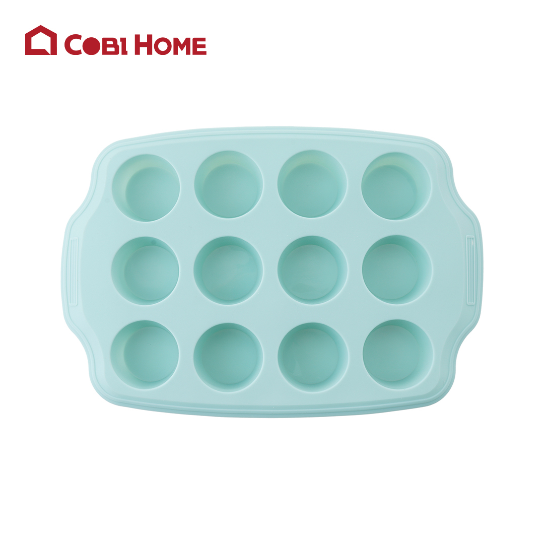 Khay silicone làm bánh hình tròn - Cobi Home