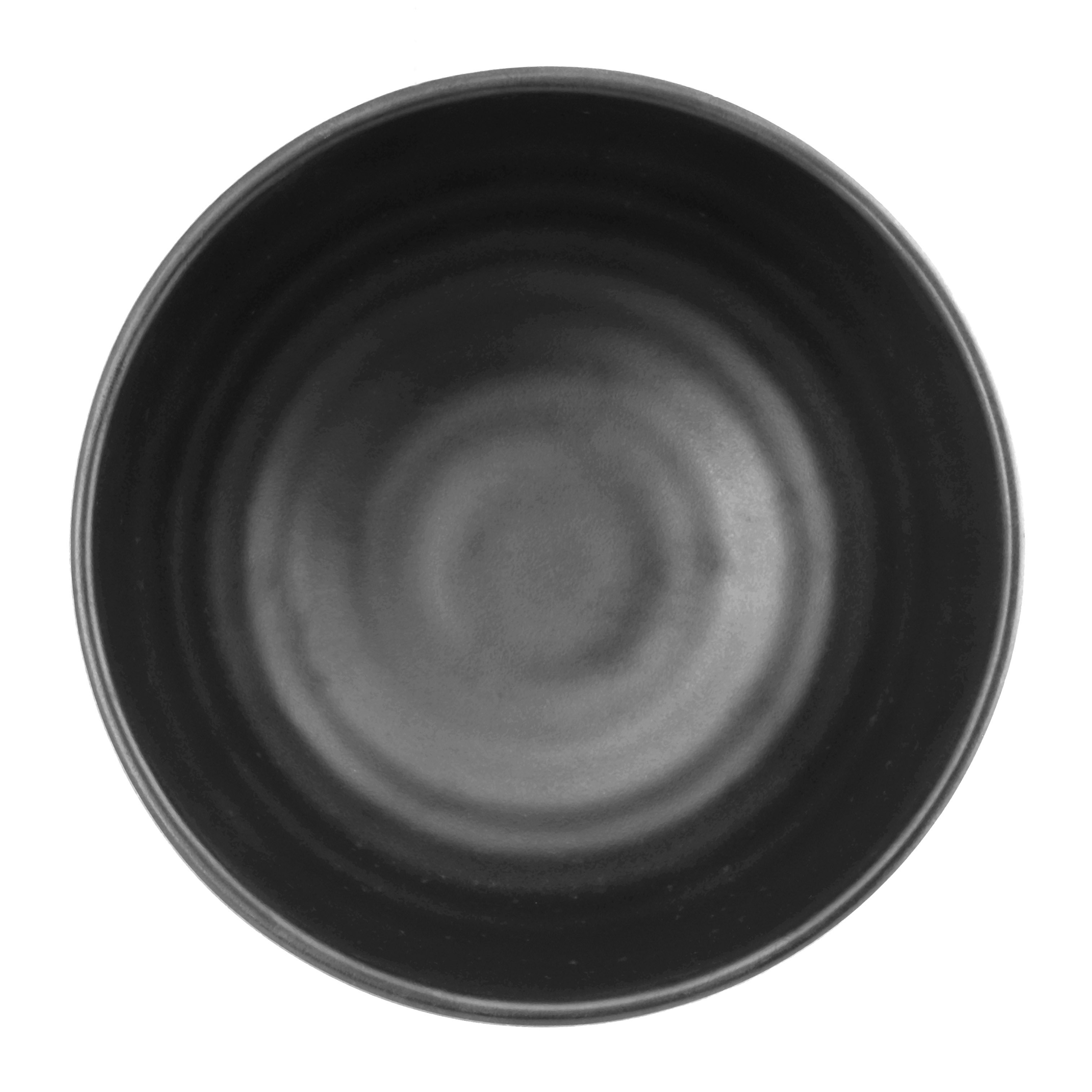 Chén Mela đen tròn có vân Size Ø140x70_378473_39780_Black