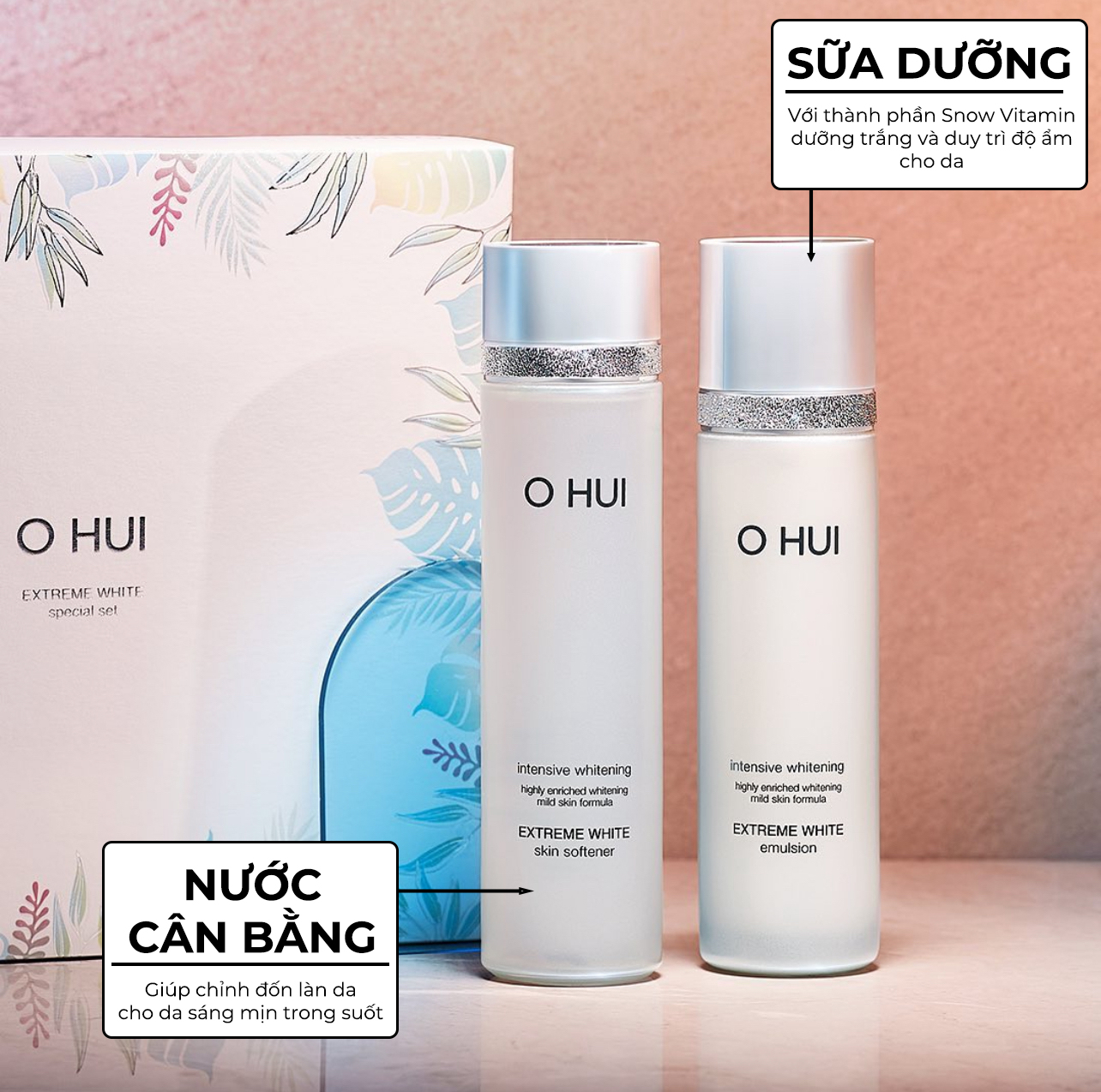 Sữa dưỡng OHUI dưỡng sáng và duy trì độ ẩm cho da - 130ml