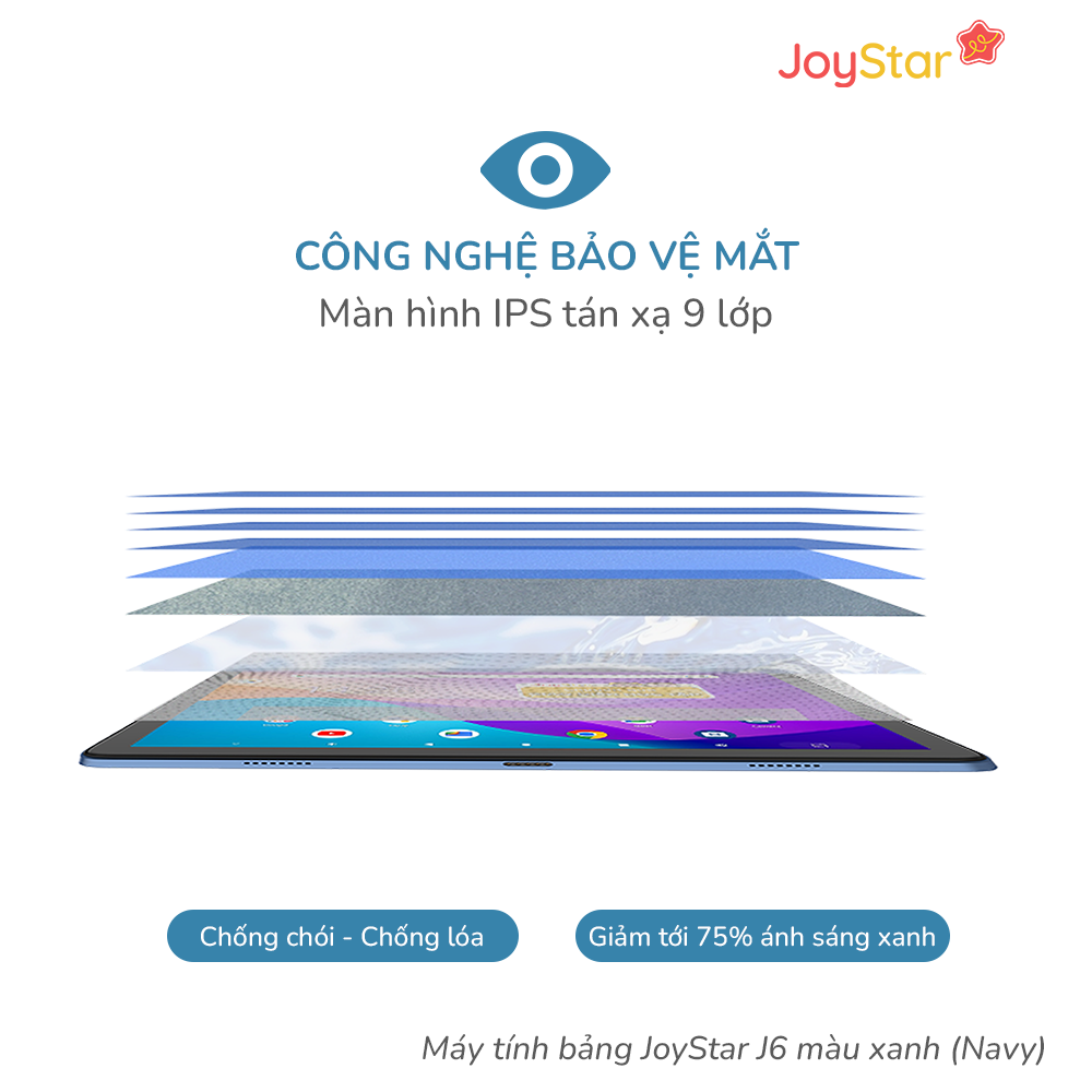 Máy tính bảng JoyStar J6 màu xanh (Navy) - bản thường - 6