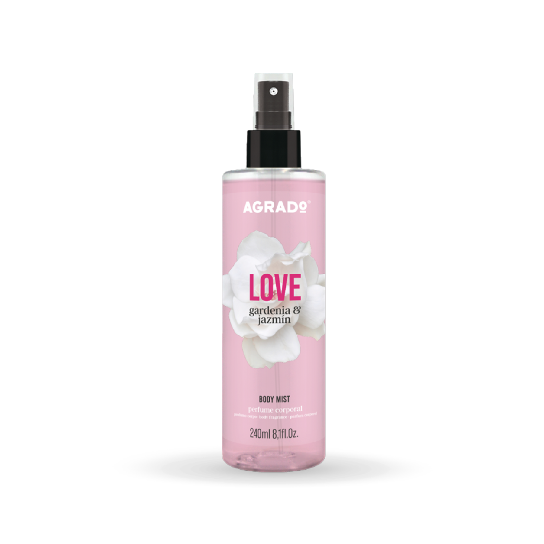 Xịt thơm Agrado toàn thân Love 240ml - Phân phối chính hãng