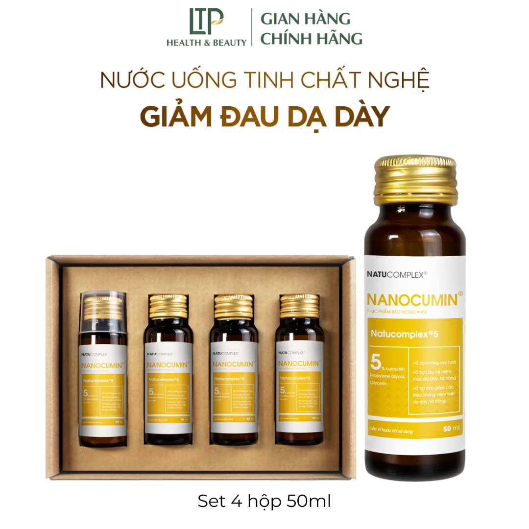 Thực phẩm bảo vệ sức khỏe NANOCUMIN (Set 4 Hộp)