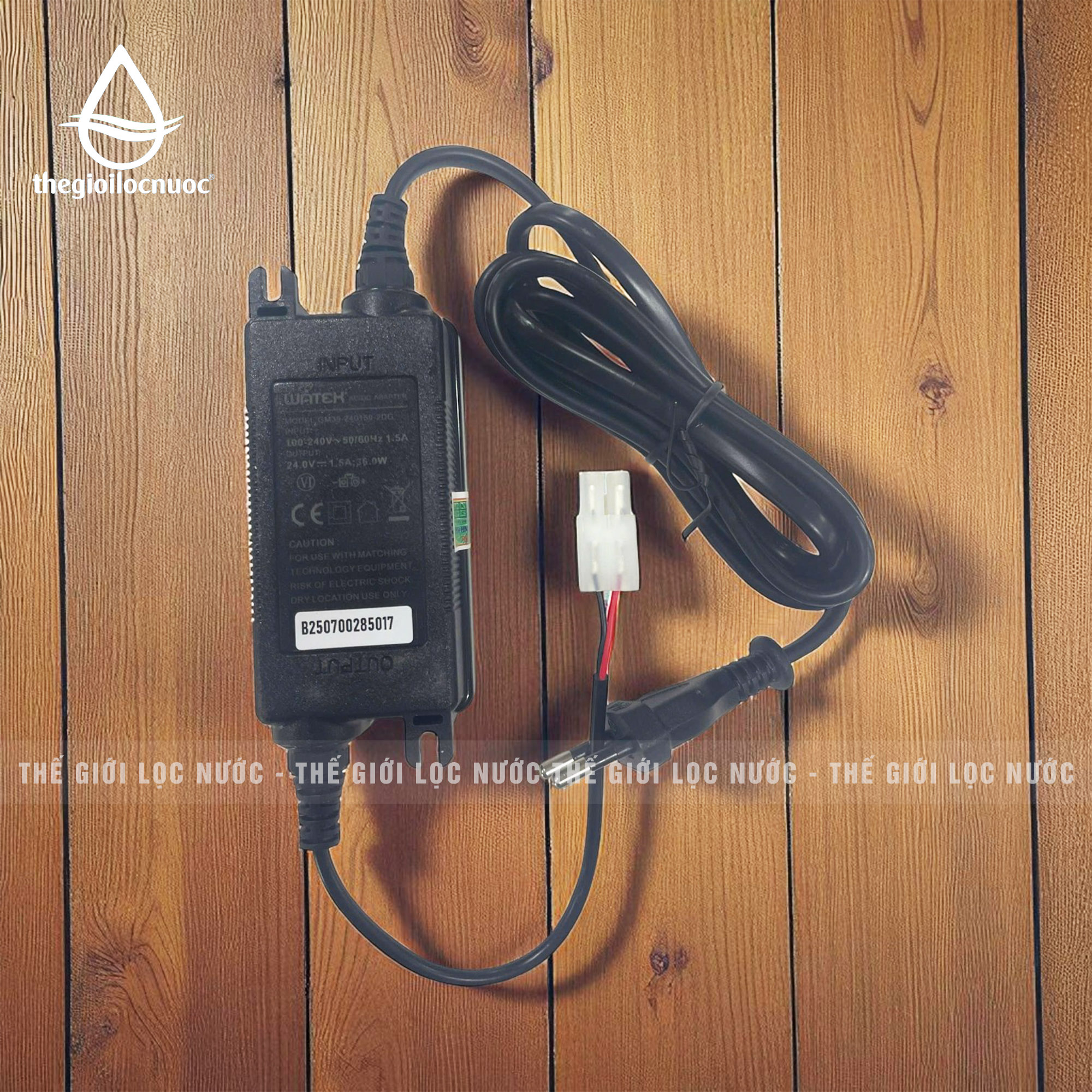 Adaptor - Bộ đổi nguồn Watek dùng cho máy lọc nước gia đình 220V/24V/1.5A, model : E-AD-24V-DT