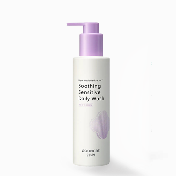Dung Dịch Vệ Sinh Thuần Chay GOONGBE Soothing Sensitive Daily Wash 200ml - Phân phối chính hãng