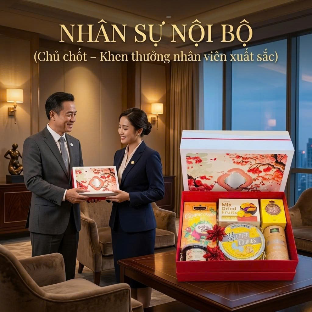 Quà Tặng Tri Ân Cao Cấp Vượng Lộc Thành Công – Quà Biếu Doanh Nghiệp, Gia Đình Sang Trọng (Kèm Túi Đẹp)