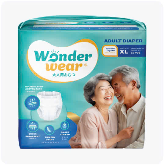 Tã người lớn WONDER WEAR size XL (10 miếng) - Phân phối chính hãng