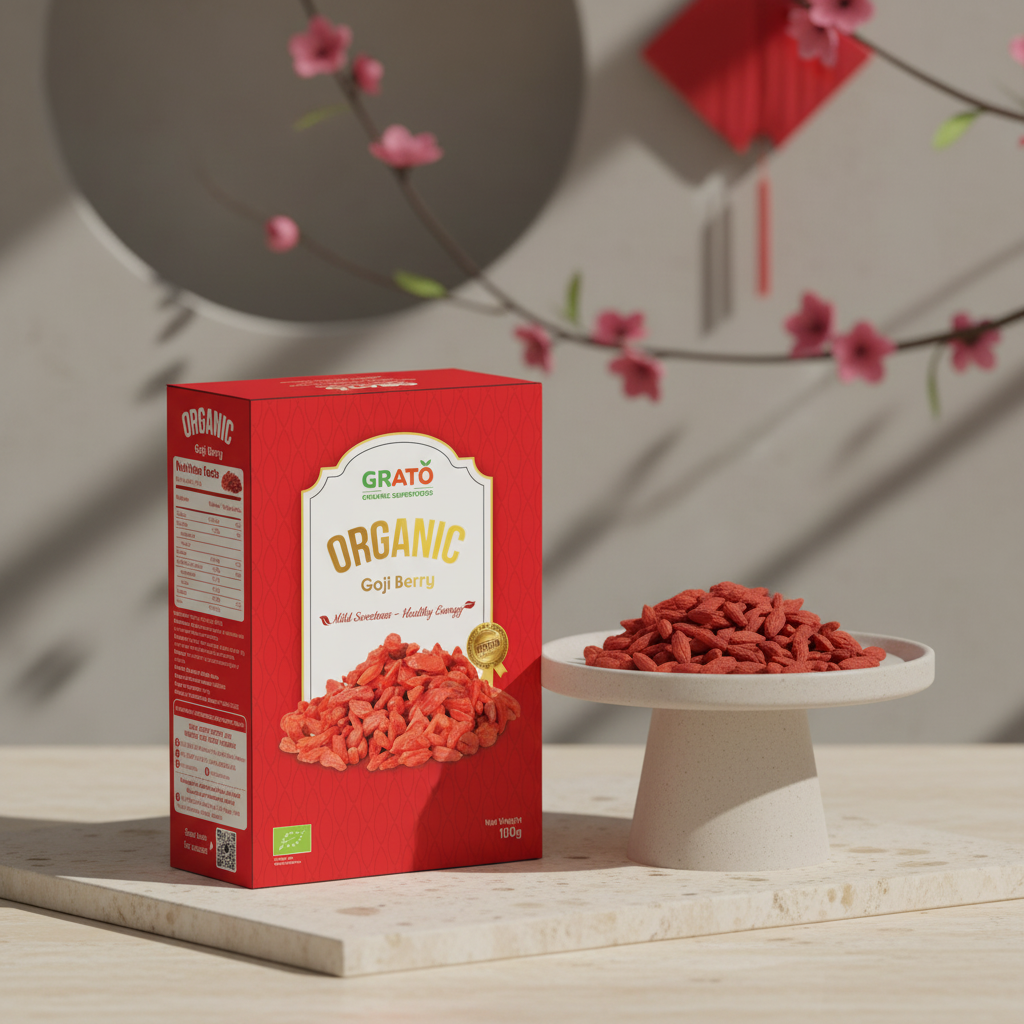 Kỷ Tử Hữu Cơ Grato 100g Phiên Bản Lễ Hội