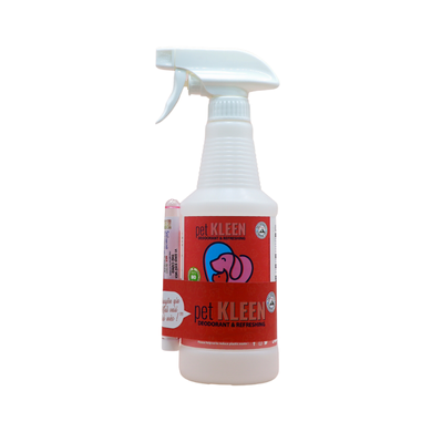 Bộ vi sinh khử mùi thú cưng Pet Kleen (1 chai 500ml + 1 ống 5ml) - Phân phối chính hãng
