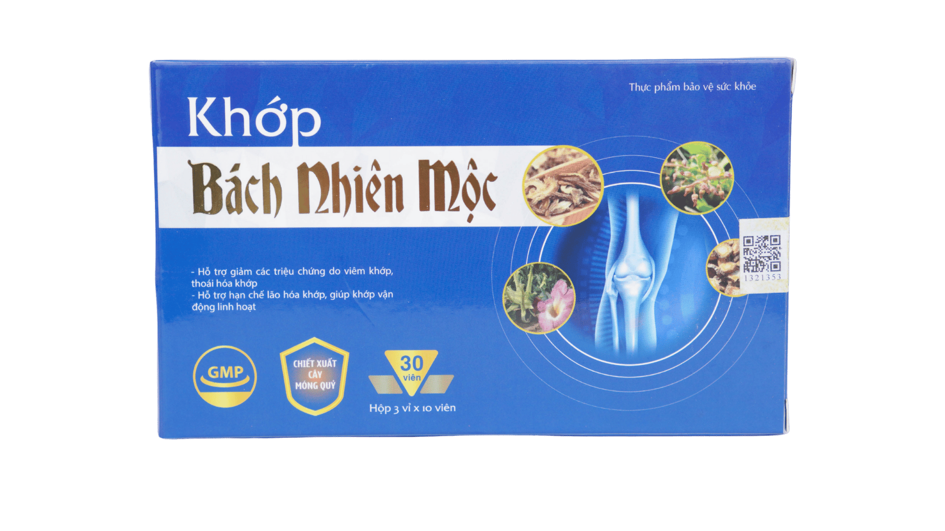 TPBVSK Khớp Bách Nhiên Mộc hỗ trợ giảm các triệu chứng do viêm khớp, thoái hóa khớp ( Hộp 30 viên) - 4