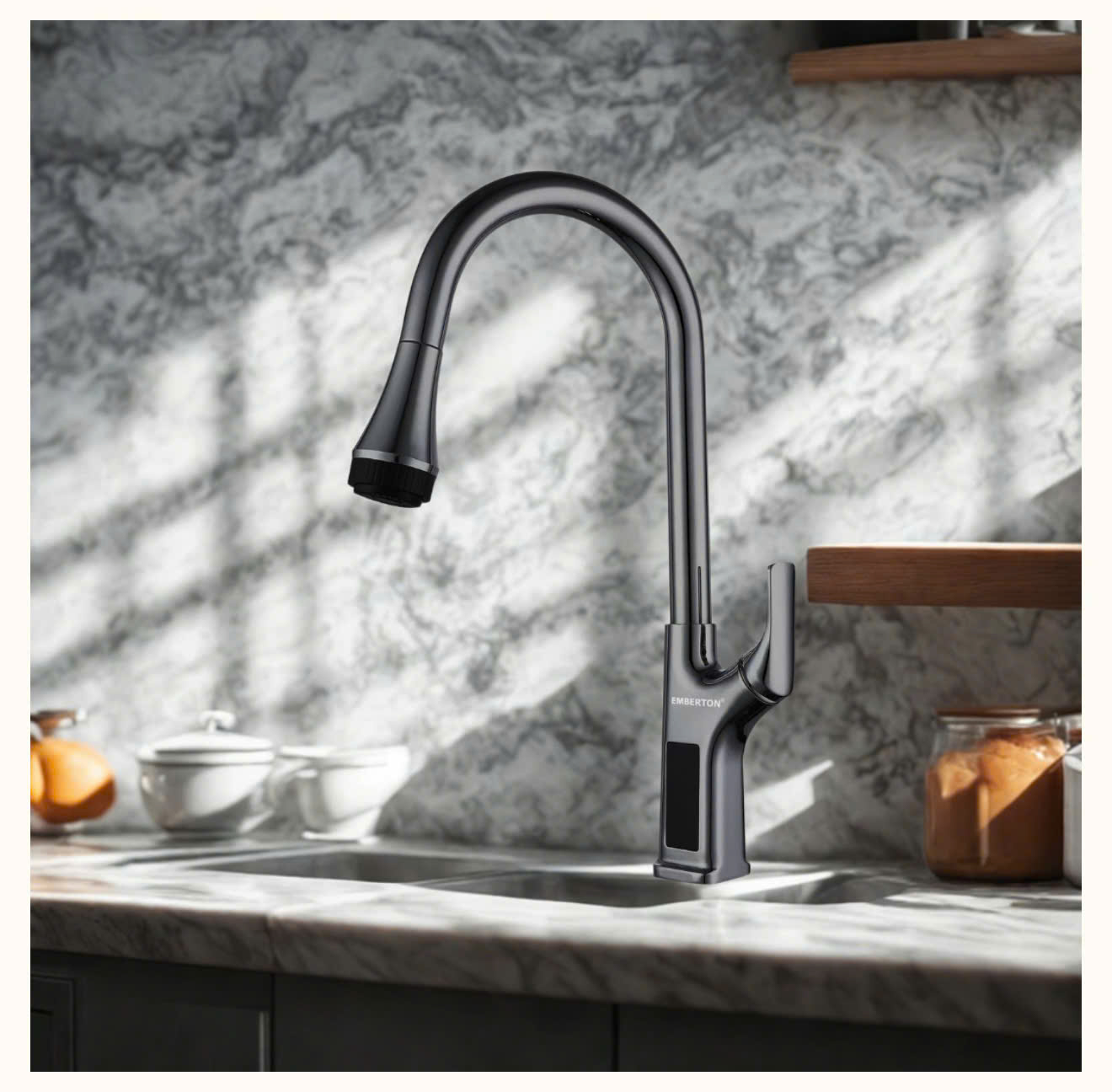 Vòi rửa bát cao cấp Emberton EB Ws2218