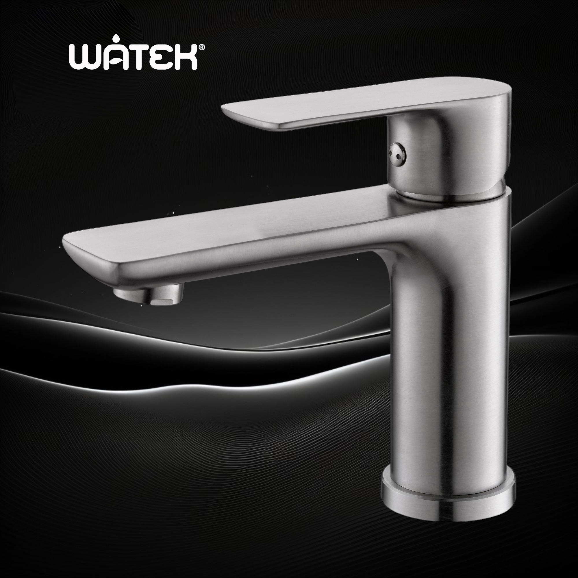 Bộ vòi trộn chậu rửa cao cấp WATEK, model WT-PB01 - Phân phối chính hãng