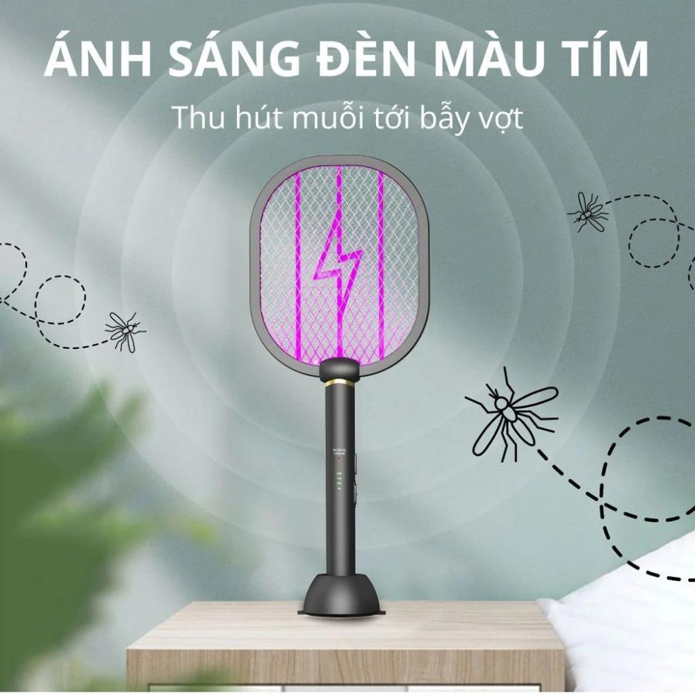 Vợt bắt muỗi tự động Kachi MK386 - 7