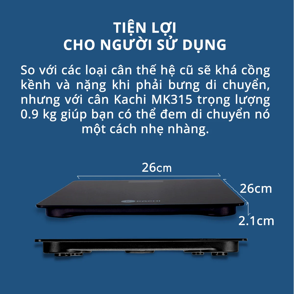 Cân điện tử kachi MK315