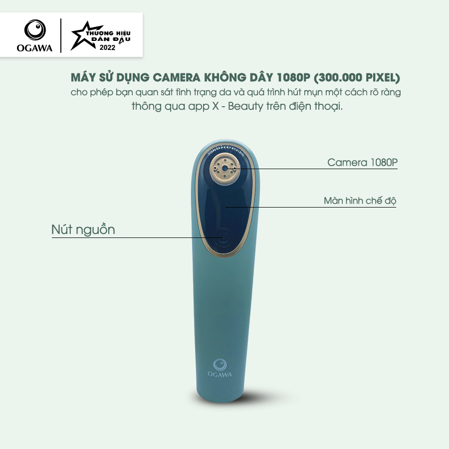 Máy hút mụn, mã sản phẩm XPRE150-OB-150: OGAWA Beauty -  Blackhead Removal