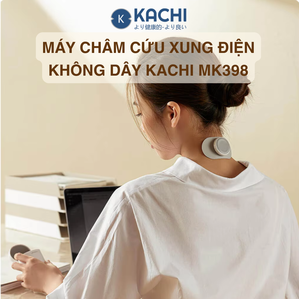 Máy Châm Cứu Xung Điện Không Dây Kachi MK398 – Giải Pháp Thư Giãn & Giảm Đau Hiệu Quả