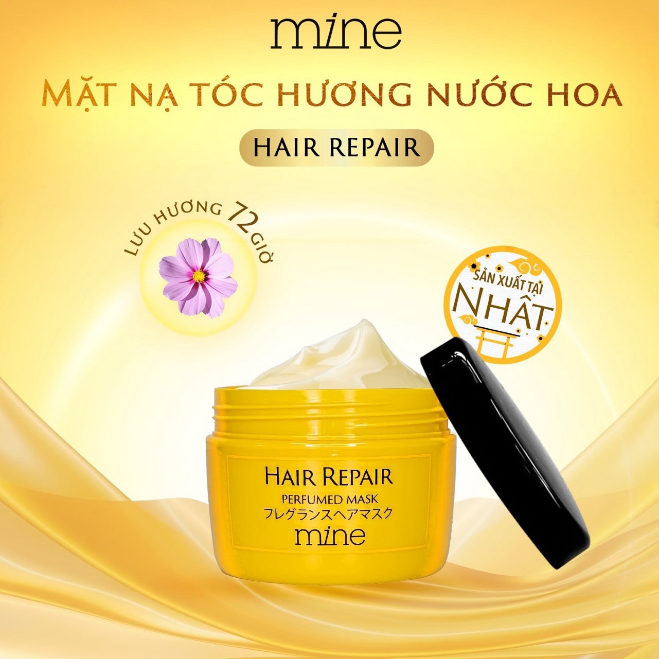 Mặt nạ tóc Mine Hair Repair Perfumed Mask 180g-duoc-ban-tai-Siêu Thị Ánh Nguyệt