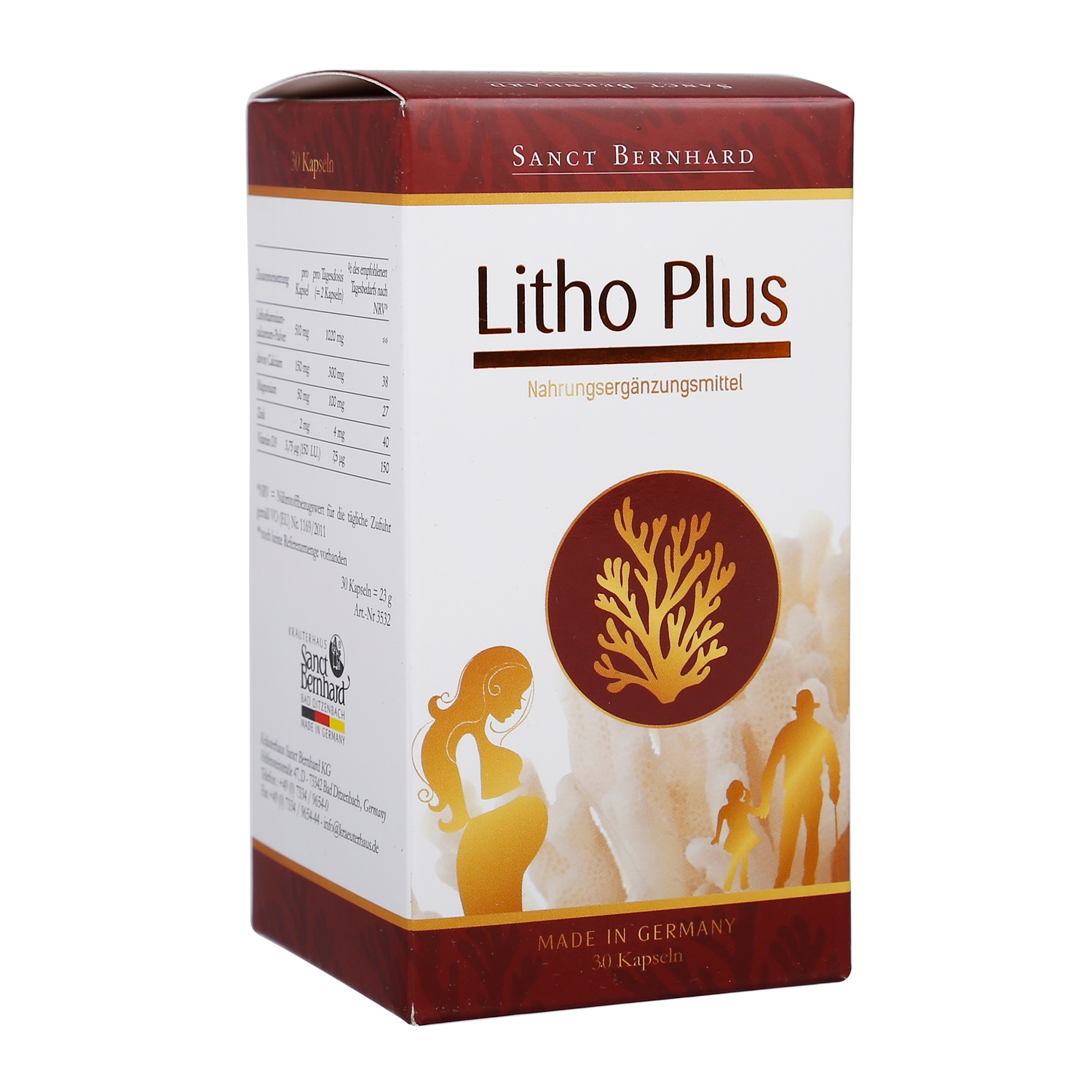 Viên uống Litho Plus bổ sung canxi (hộp 30 viên) - 7