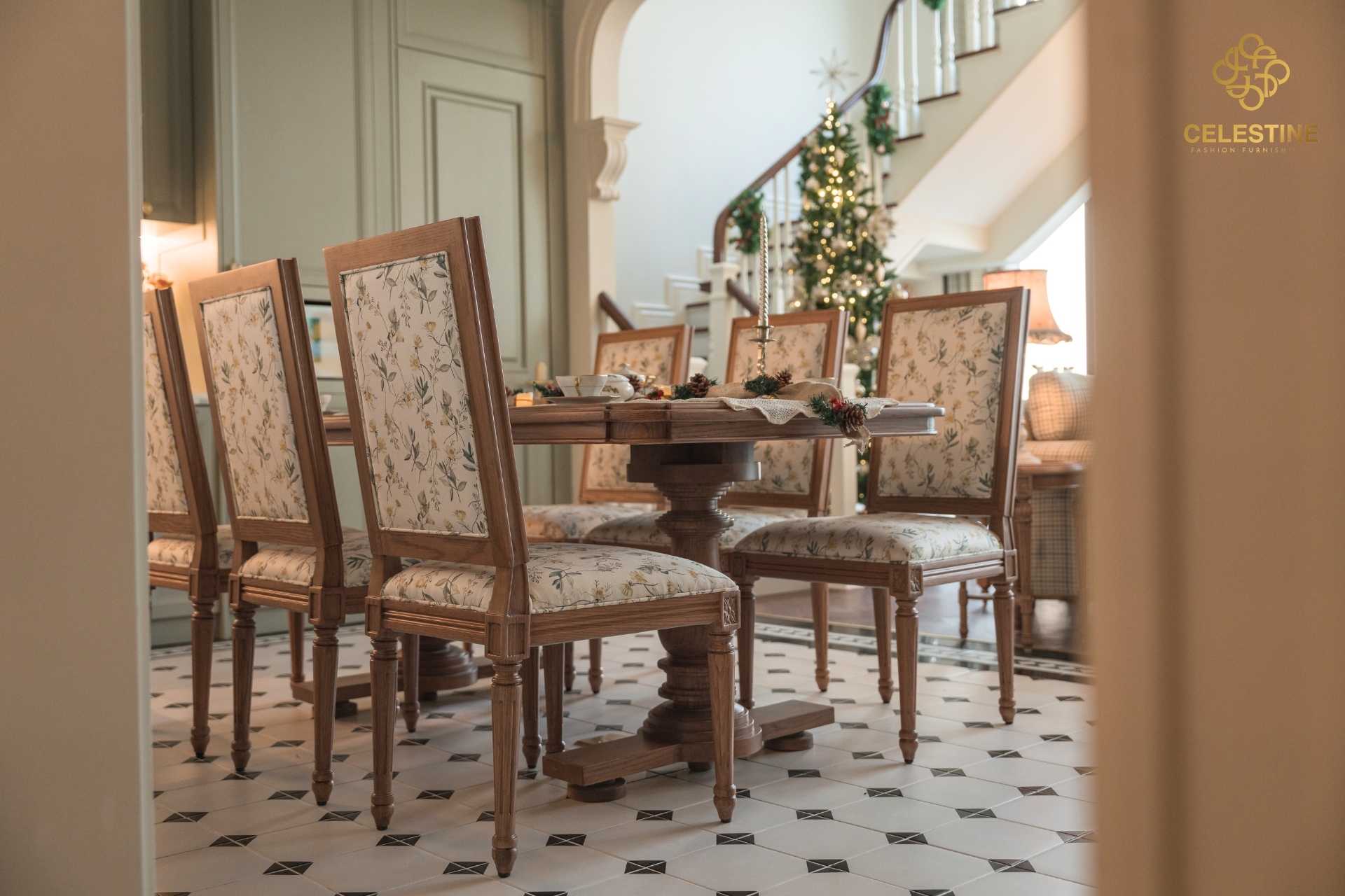 Bộ bàn ghế ăn CELESTINE Cotswolds