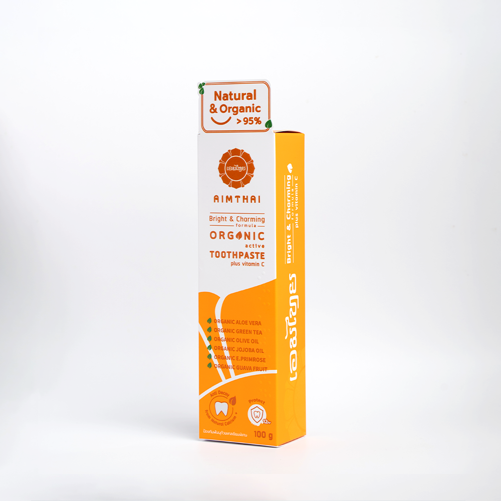 Kem đánh răng Organic Aimthai 100g