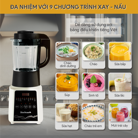 Máy Làm Sữa  Hạt Đa Năng BlueStone BLB-6028 1.75 Lít 1000W