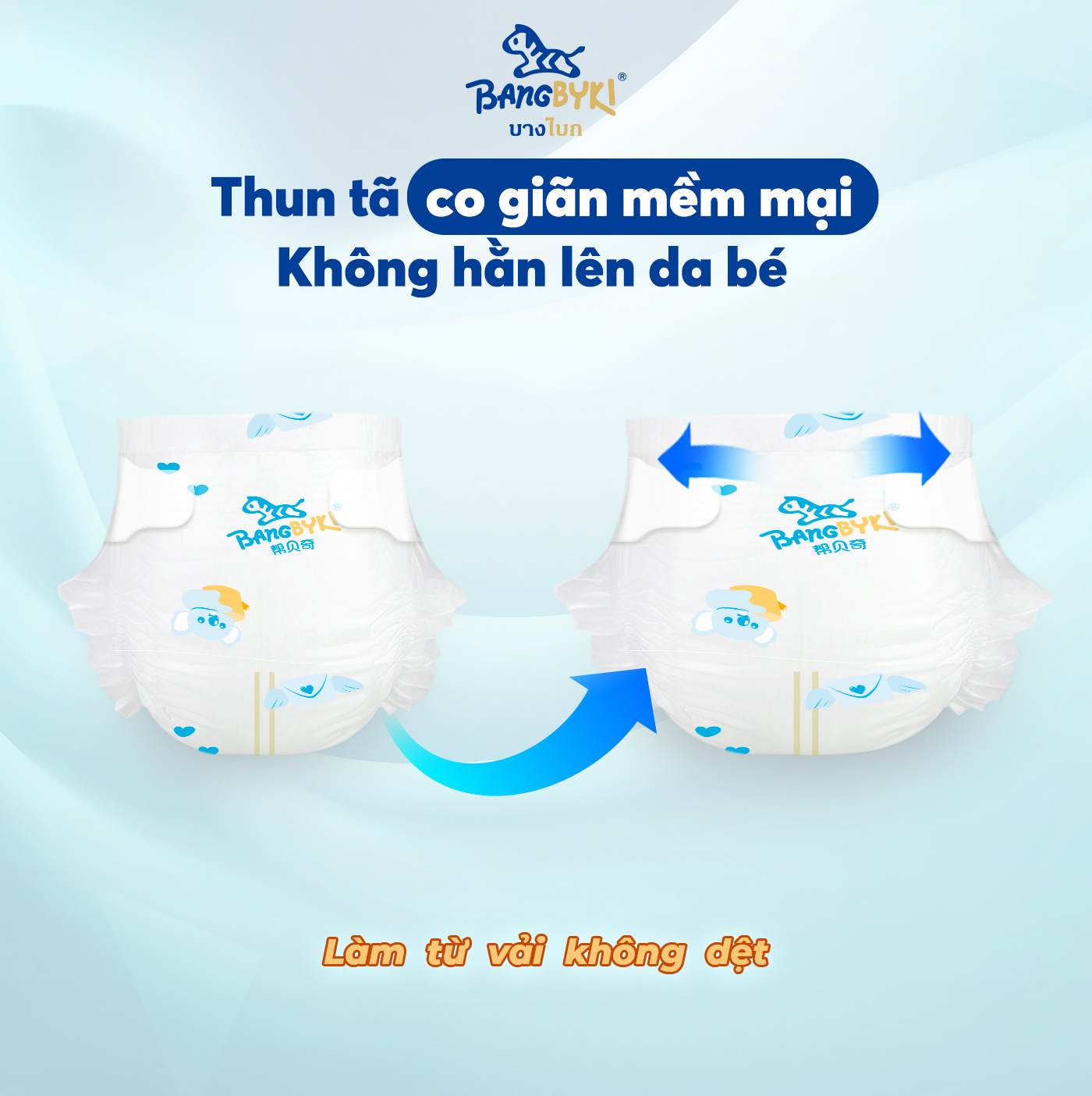 Tã quần trẻ em Bangbyki