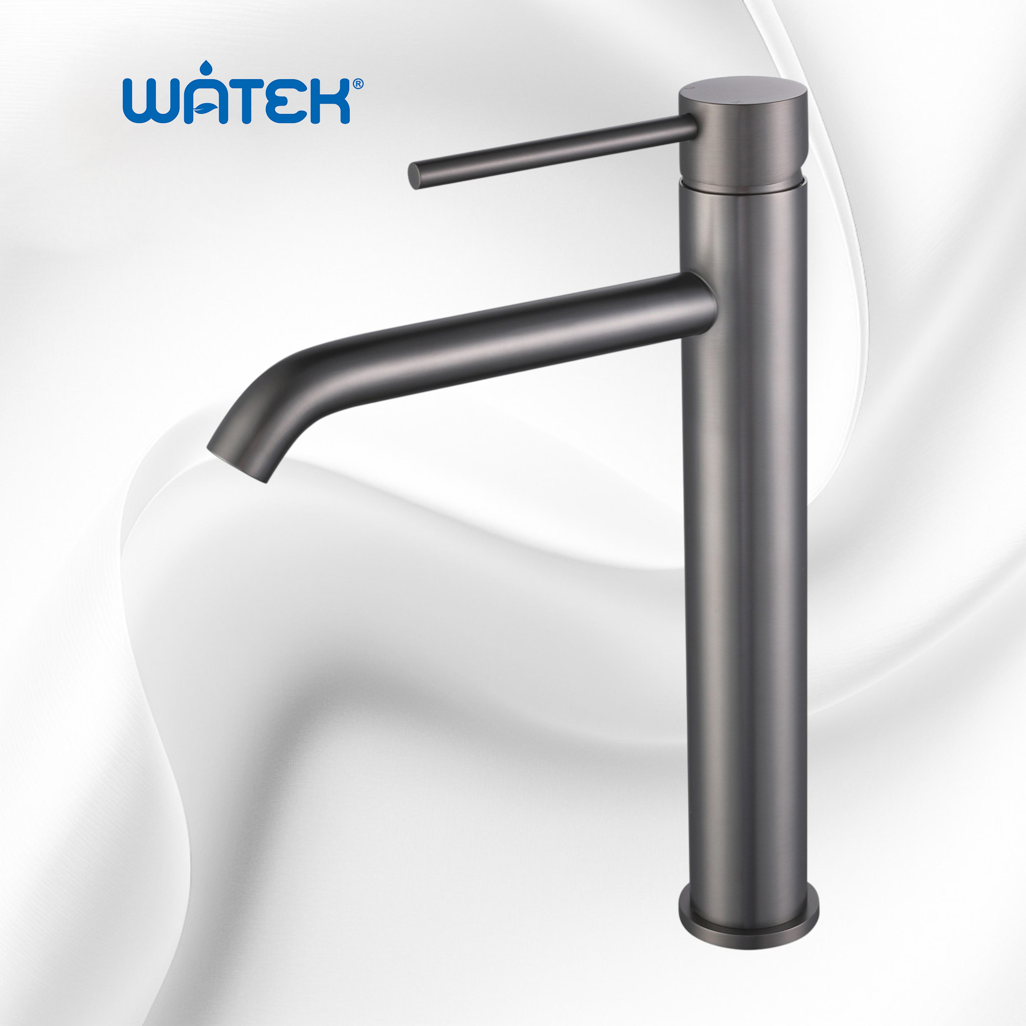 Bộ vòi trộn chậu rửa cao cấp WATEK, model WT-8144GG - Phân phối chính hãng