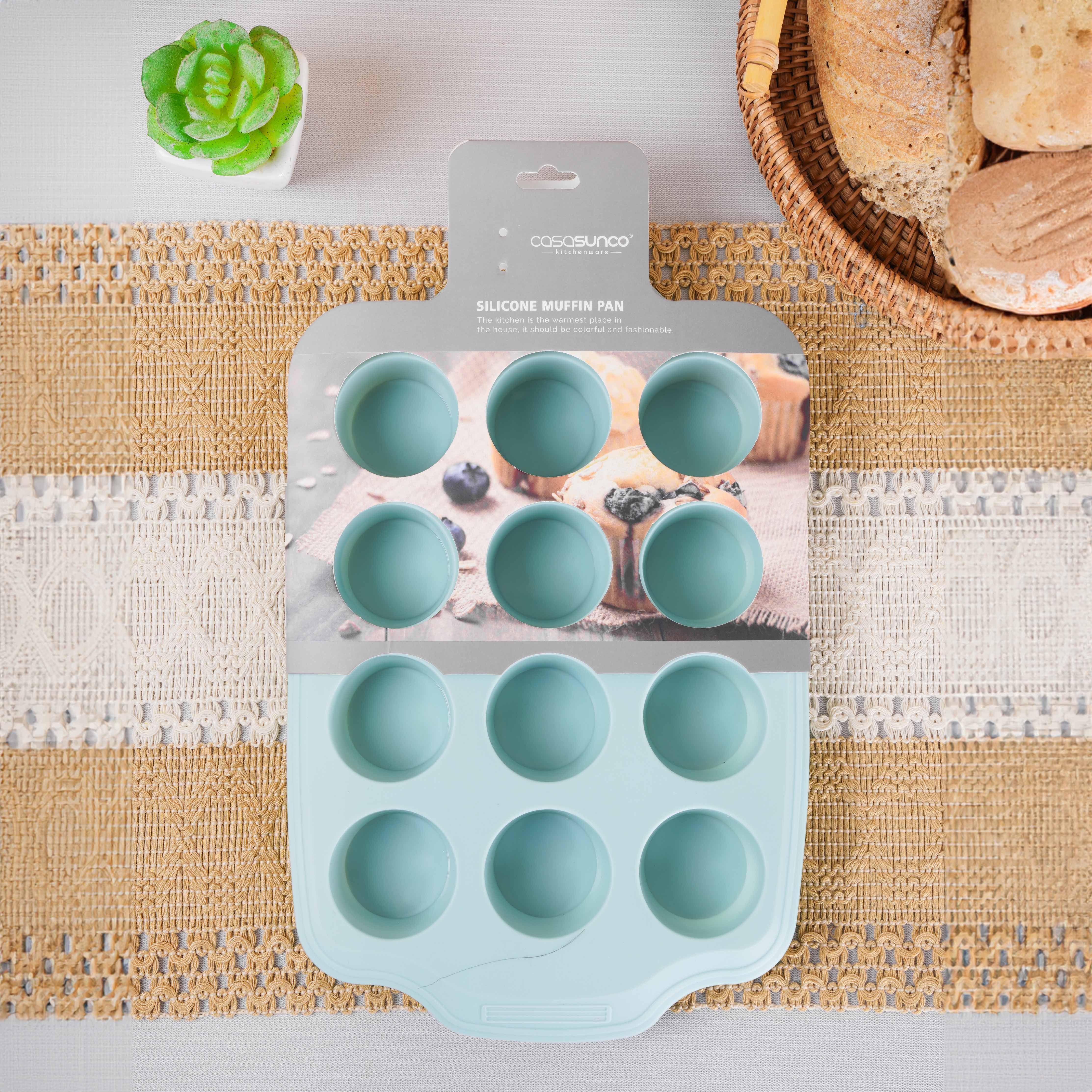 Khay silicone làm bánh hình tròn - Cobi Home