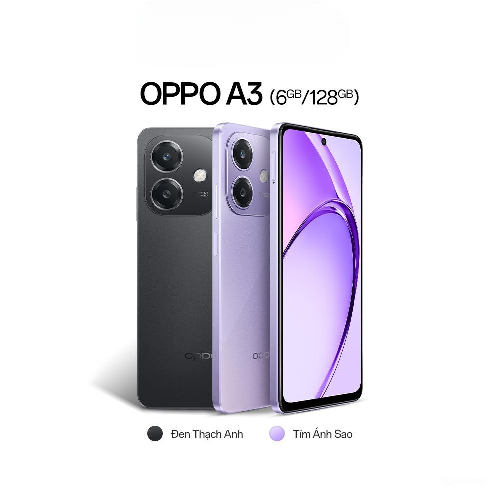 Điện thoại OPPO A3 6+128GB - Phân phối chính hãng