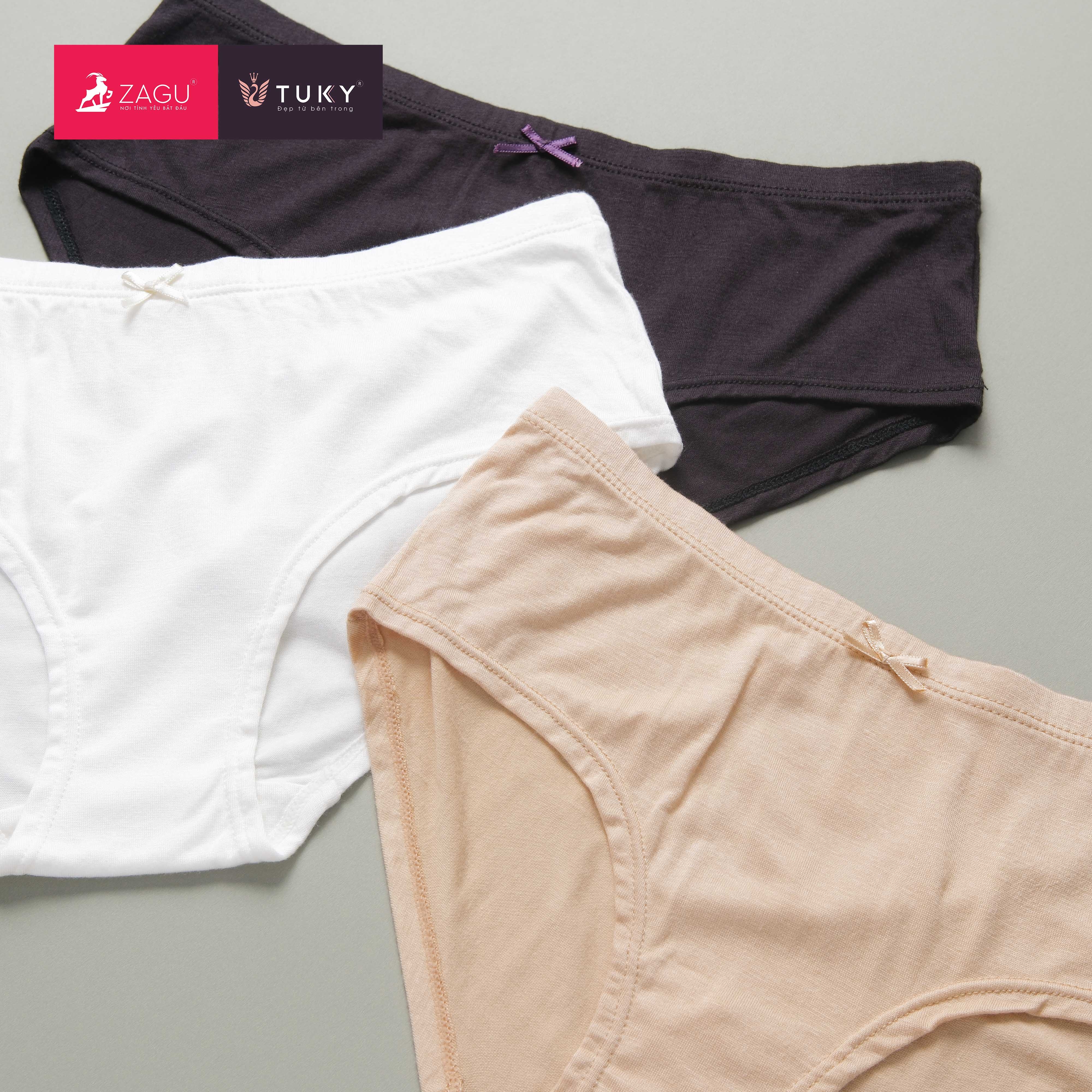 Quần lót cotton dẻo mỏng nhẹ, êm ái TUKY D10BS