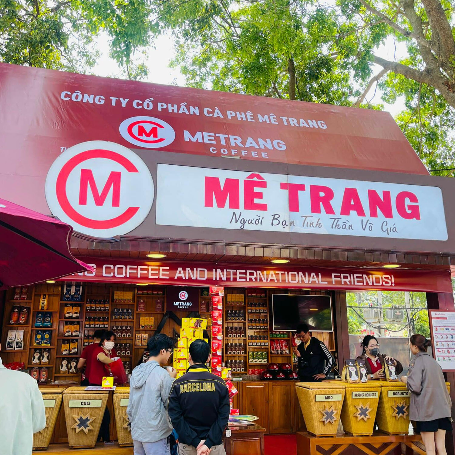 Cà phê Chồn rang xay Mê Trang-túi bột 500g– Thơm ngon đậm vị,Quà biếu thượng hạng