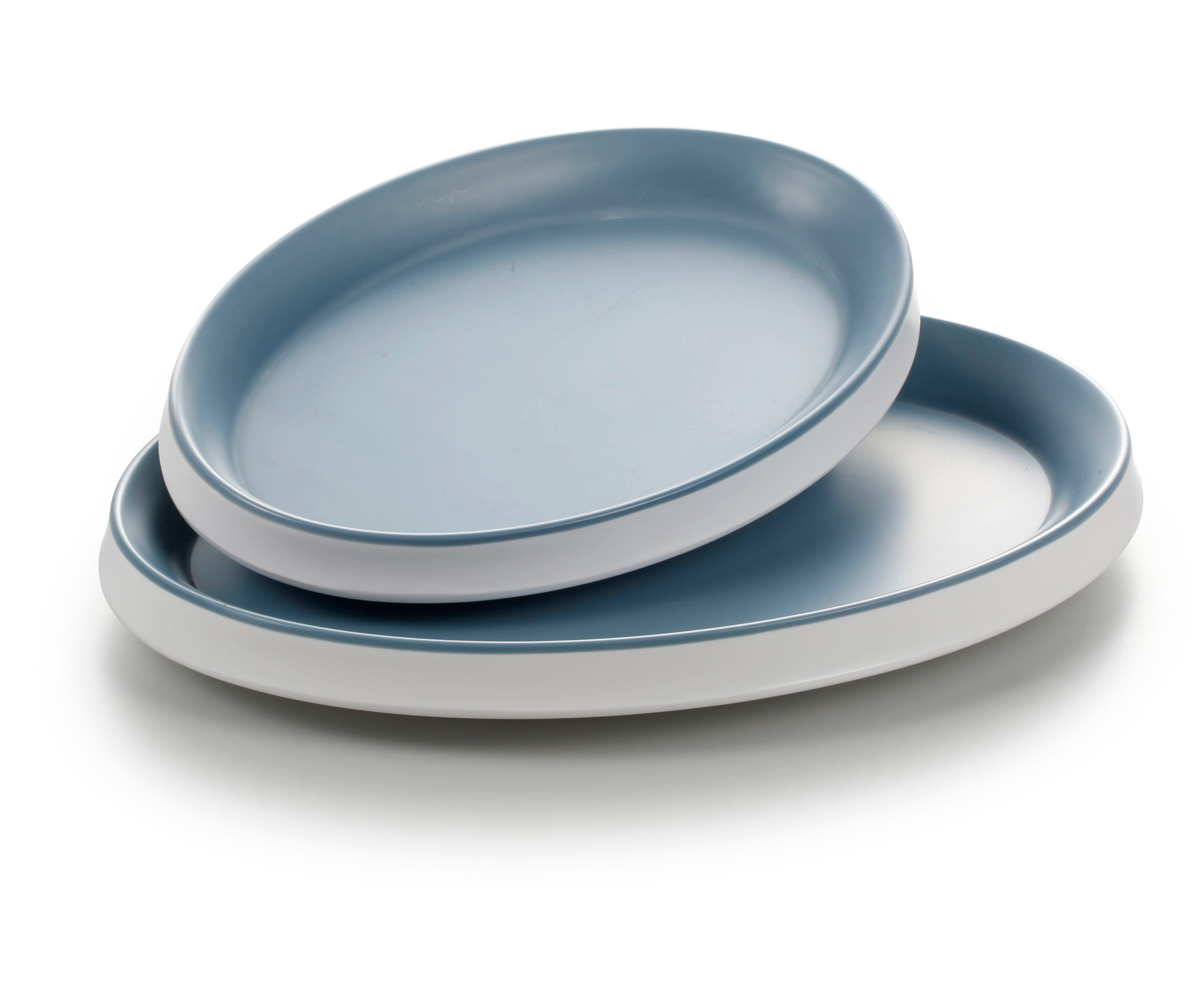 Dĩa xanh dày Yangge hình tròn Size 230*164*30_378203_25-030 - Phân phối chính hãng