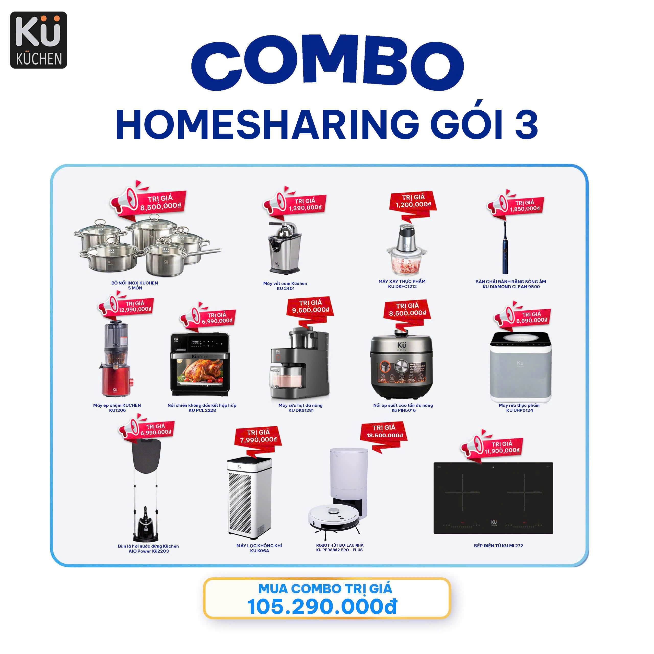 Combo Homesharing 3 - Phân phối chính hãng