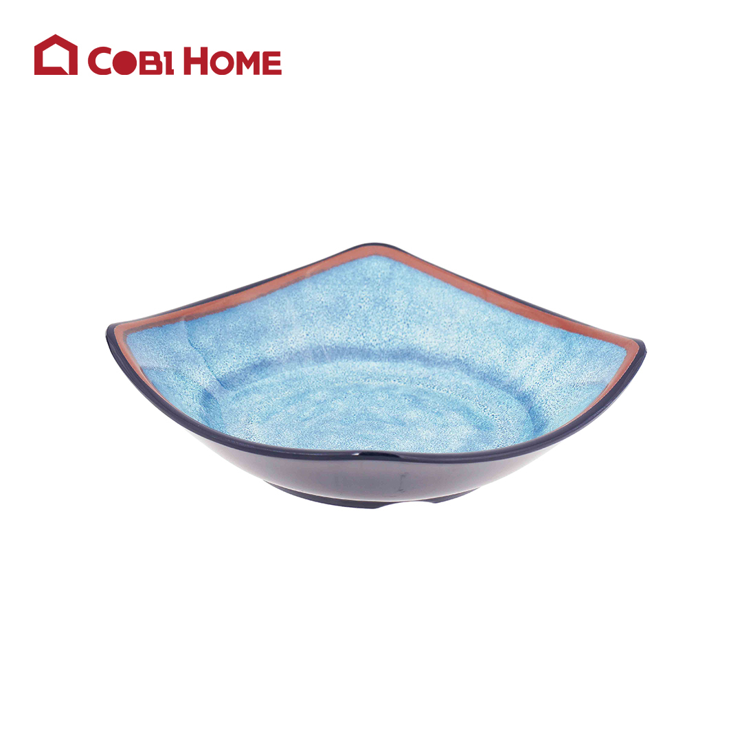 Dĩa Mela xanh loang hình vuông Size 154x154x44_378510_SD304L