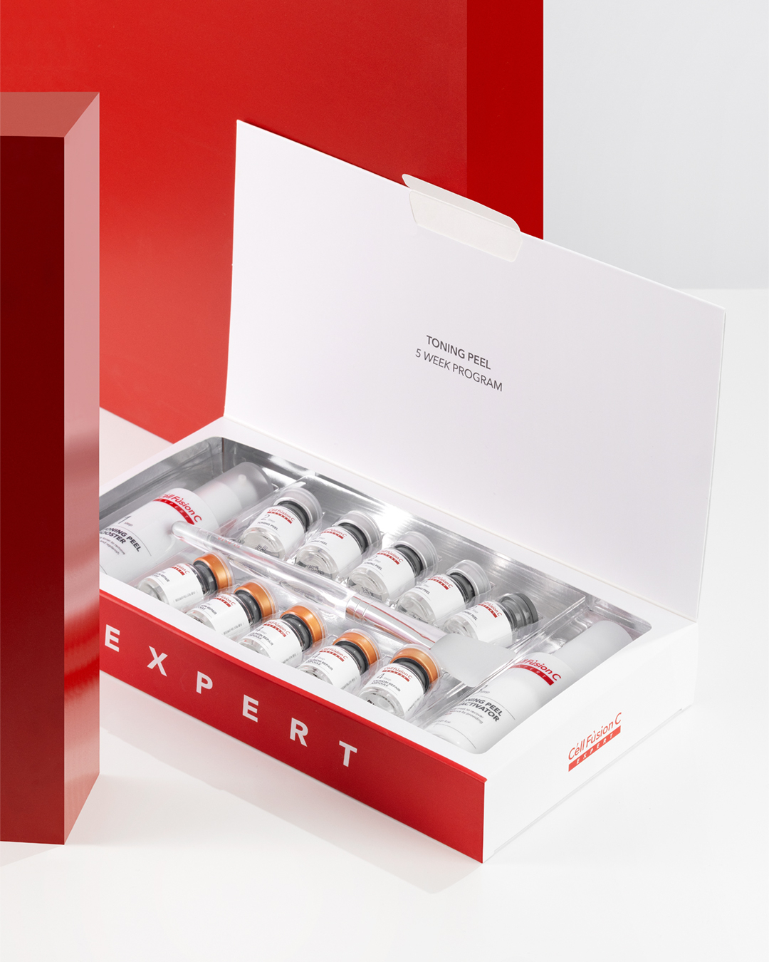 Giải Pháp Peel Phục Hồi Chuyên Sâu Làm Trắng Da Mờ Thâm Nám Cell Fusion C Expert Toning Peel 5 Tuần