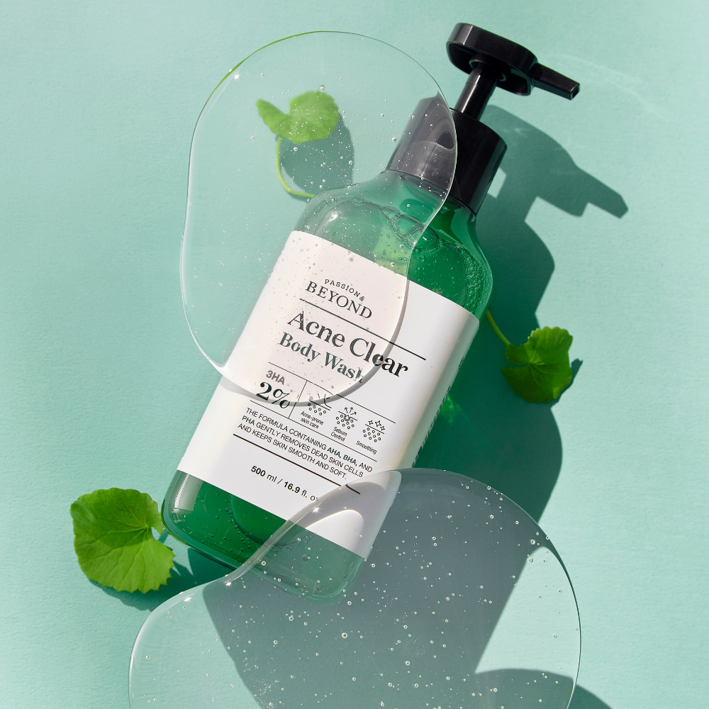 Sữa tắm thuần chay làm sạch mụn cơ thể Beyond Acne Clear Body Wash 500ml