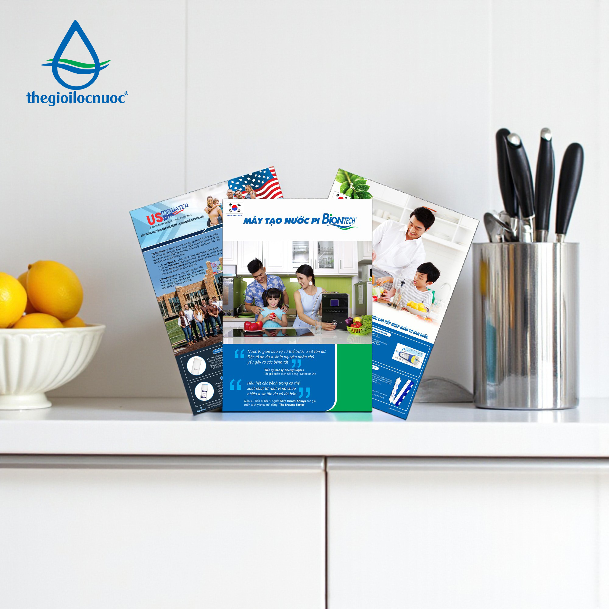 BỘ CATALOGUE THẾ GIỚI LỌC NƯỚC 3 QUYỂN: BIONTECH, WATEK, USTOPWATER - 4