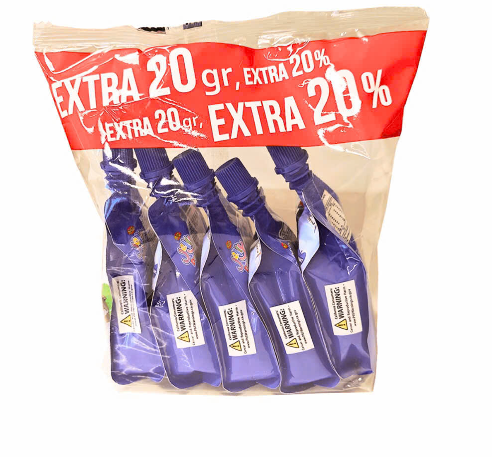 Thùng 10 gói (5 túi x 120g) INACO Jelly Drink Blackcurrant - Nước Thạch quả lý chua đen