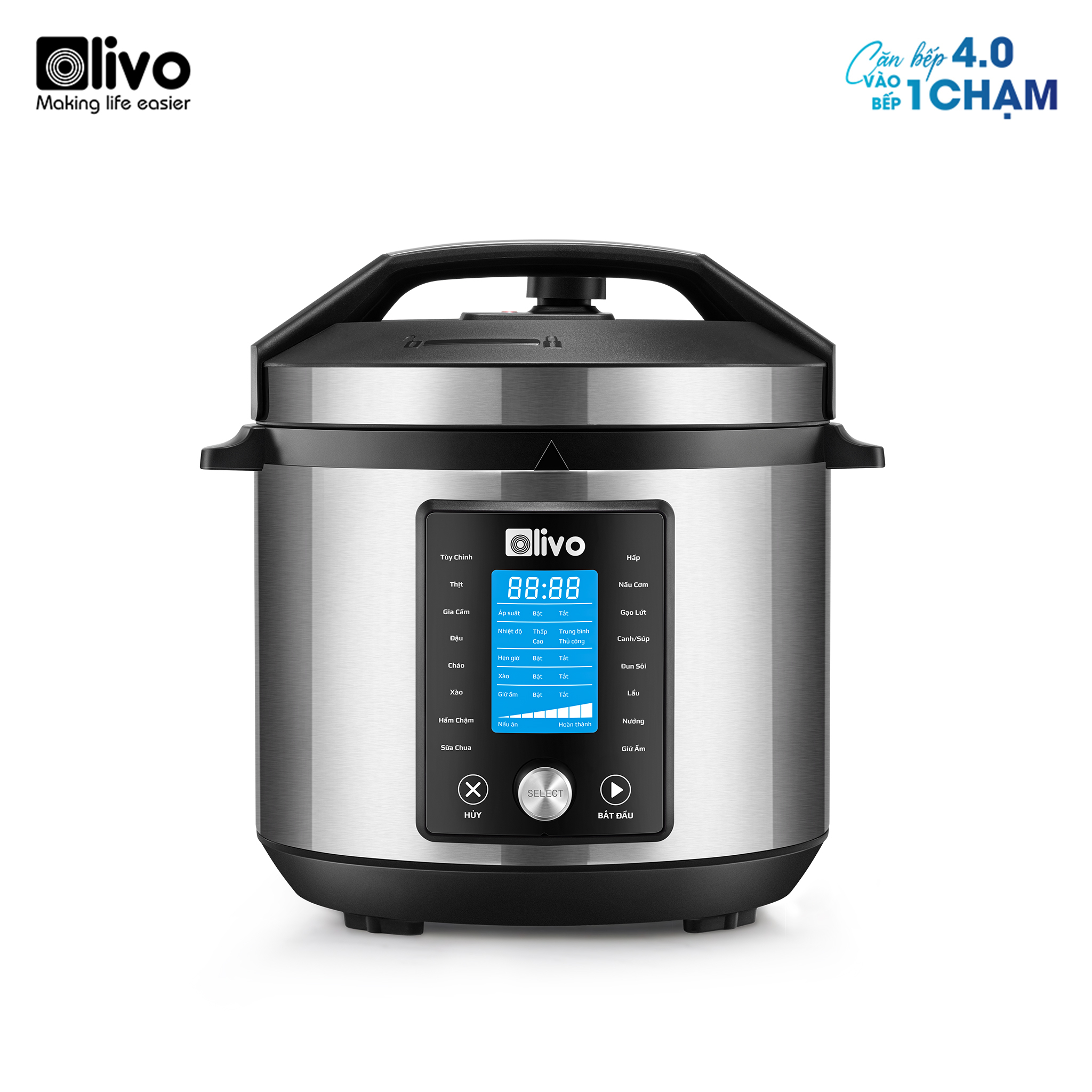 Nồi áp suất điện đa năng Olivo PC680