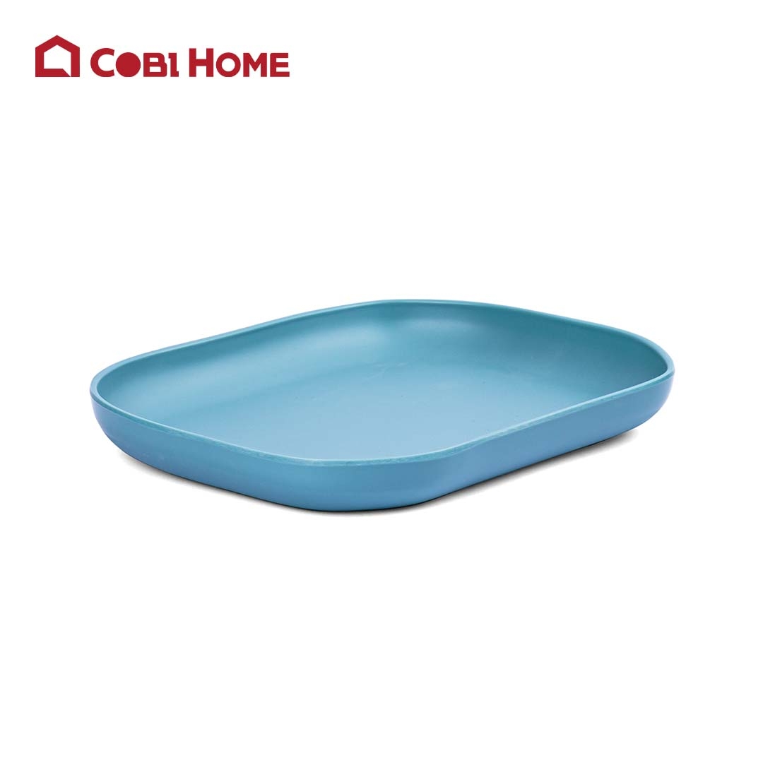 Dĩa xanh Yangge chữ nhật bầu_378197