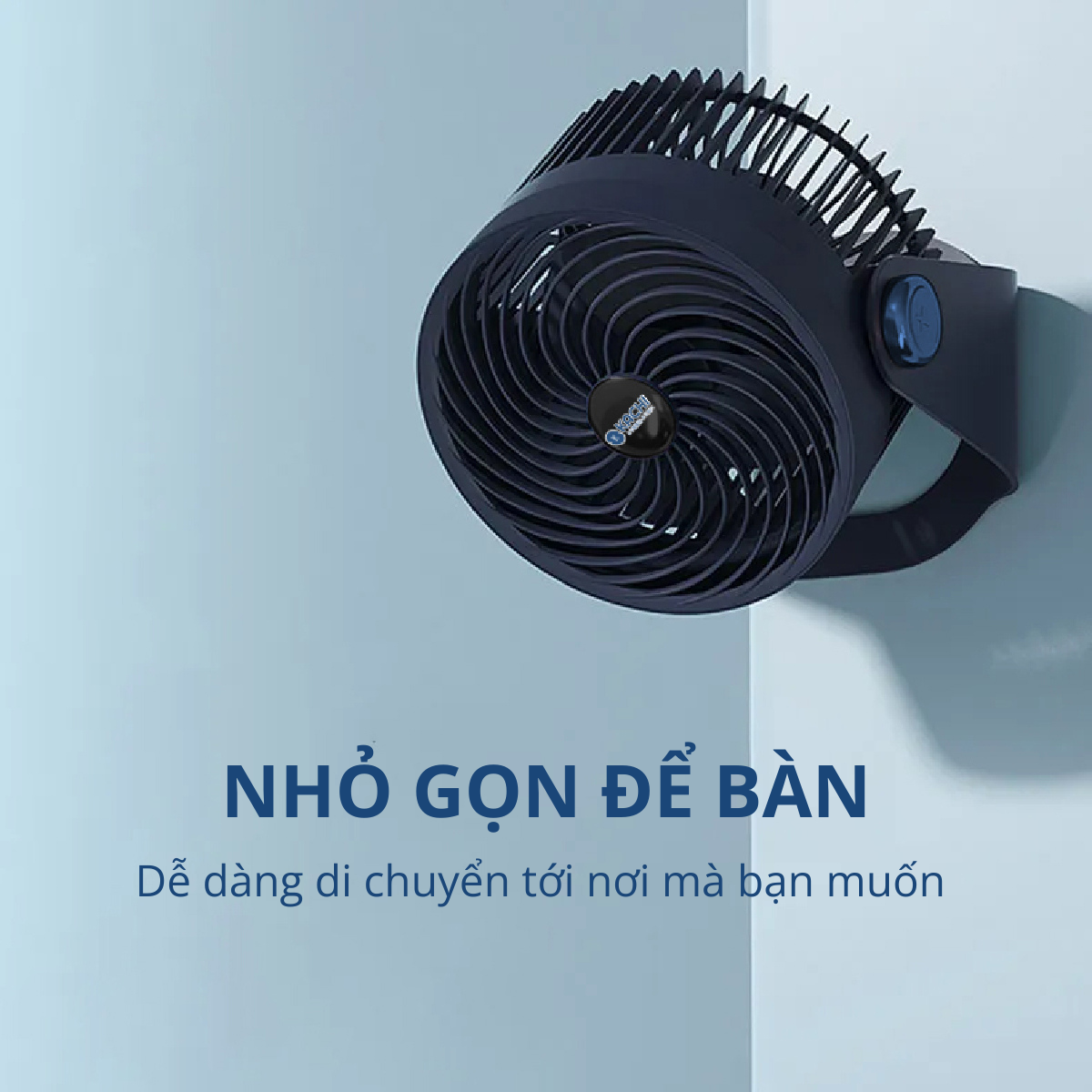 Quạt tích điện không dây pin 4000mAH Kachi MK372