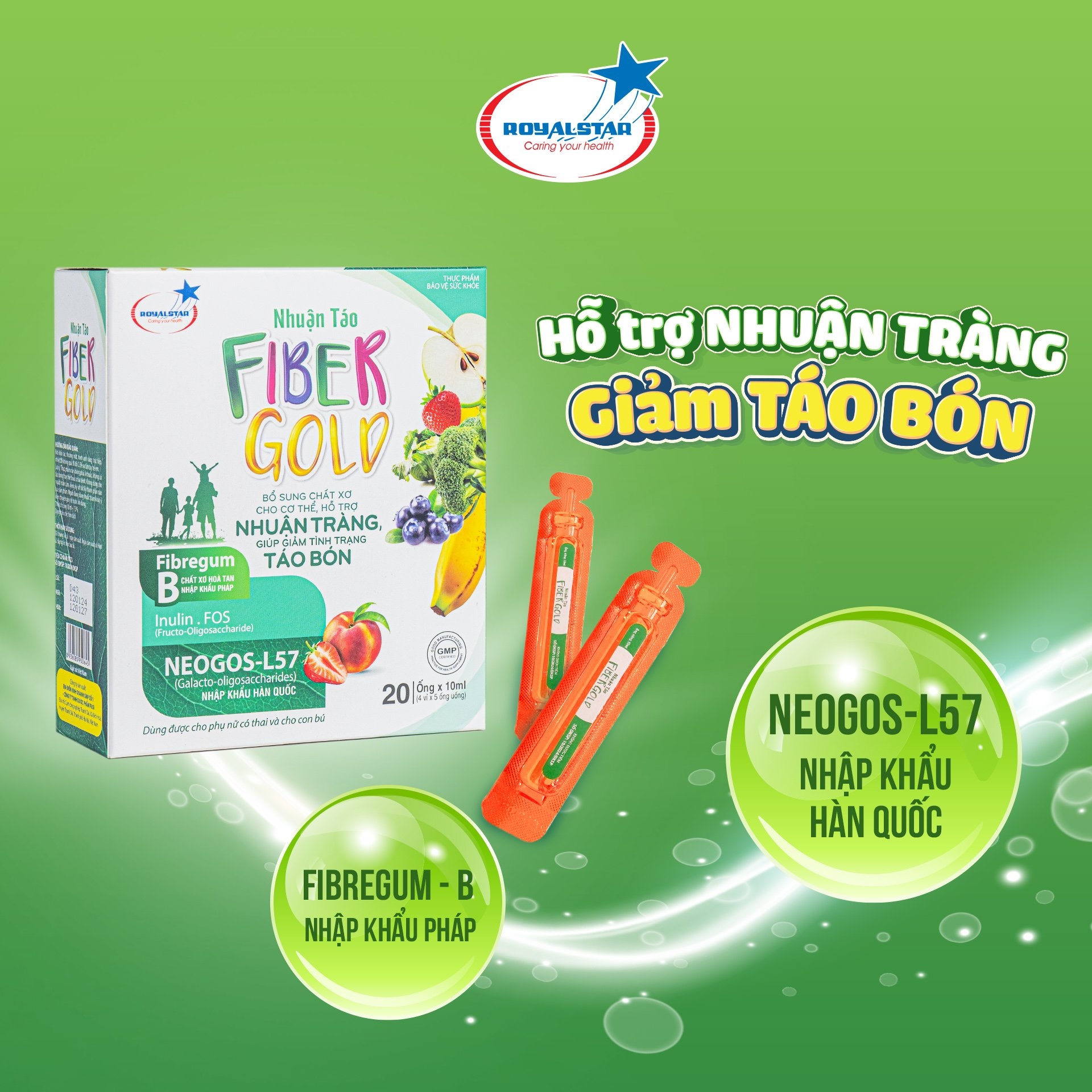 Siro chất xơ Fiber Gold Sao Hoàng Gia – Hỗ trợ nhuận tràng, giảm táo bón tăng cường hệ tiêu hóa - 5