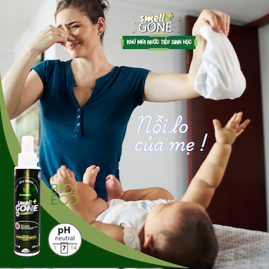 Khử mùi nước tiểu sinh học Smell Gone 100ml - 8