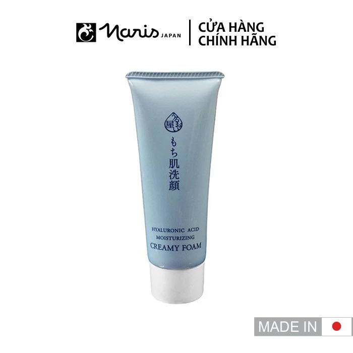 Sữa Rửa Mặt Dưỡng Ẩm NARIS Hyaluronic Acid Moisturizing Creamy Foam 100g