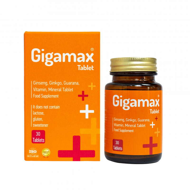 GIGAMAX – Viên uống bổ não, giảm suy giảm trí nhớ, tăng hiệu suất làm việc (hộp 30 viên)